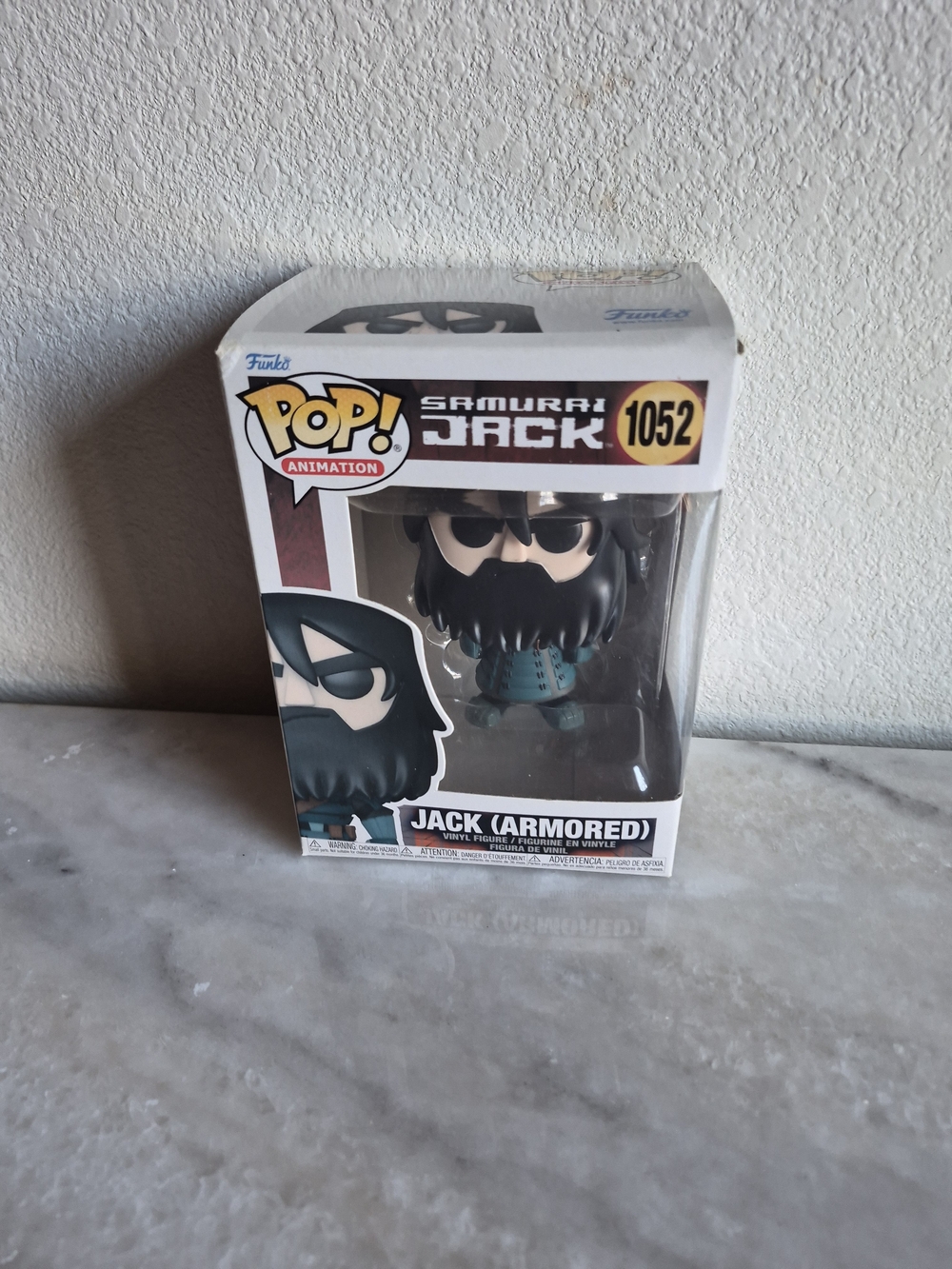 Funko Pop! Animation Samurai Jack #1052 Jack (Armored) - Black & Teal